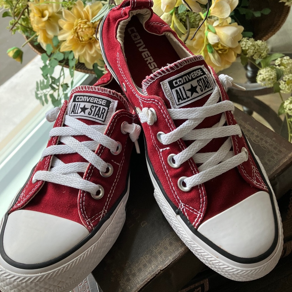 Converse Shorelines Dark Red - Size 9